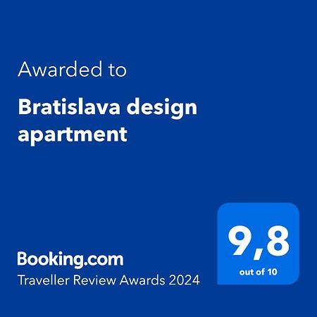 Bratislava Design Apartment Eksteriør bilde